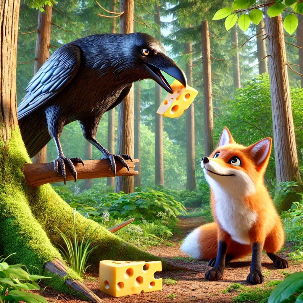 Extra Questions And Answers of The Raven And The Fox