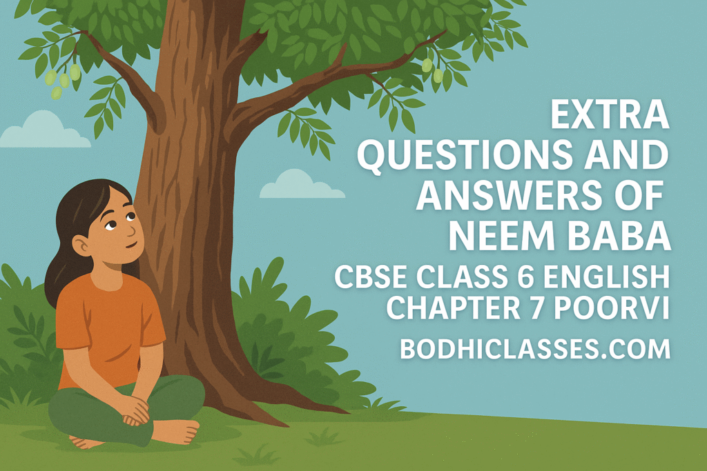 Extra Questions And Answers of Neem Baba
