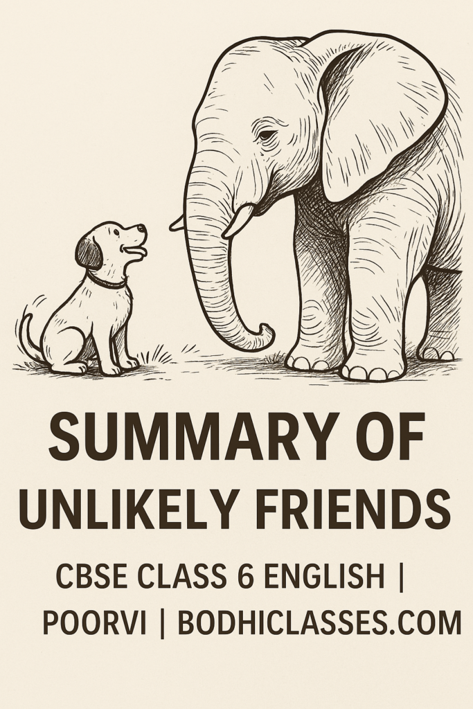 Summary of Unlikely Friends
