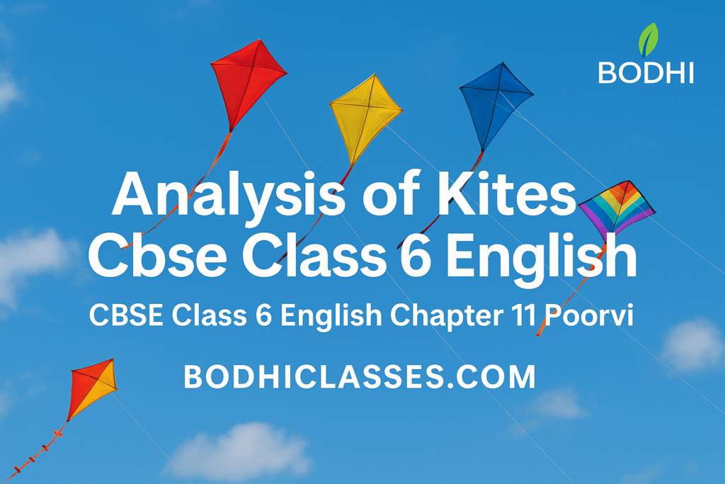 Analysis of Kites Cbse Class 6 English