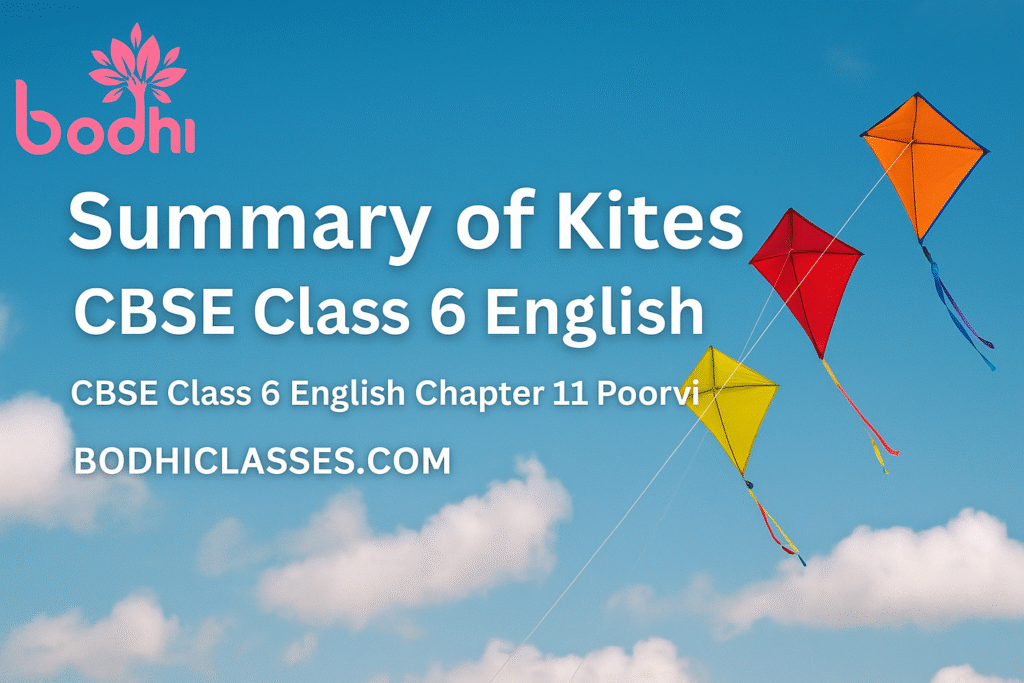 Extra Questions and Answers of Kites CBSE Class 6 English